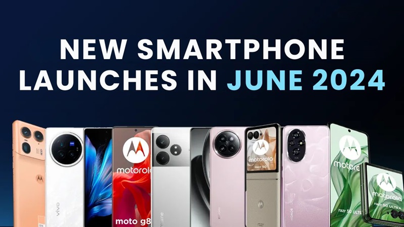 New Smartphone Launches in June 2024: Latest Models from Xiaomi, OnePlus, and Realme