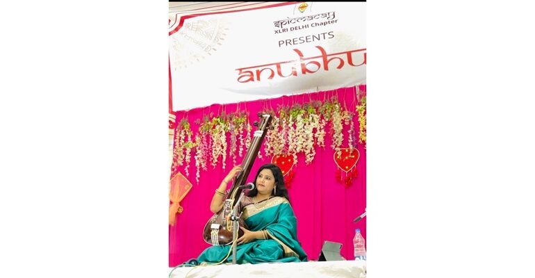 Swati Tiwari Enthralls Spic Macay XLRI Delhi Chapter with Soulful Classical Recital