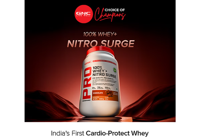 GNC India launches India’s first Whey Protein with cardio-protective formulation